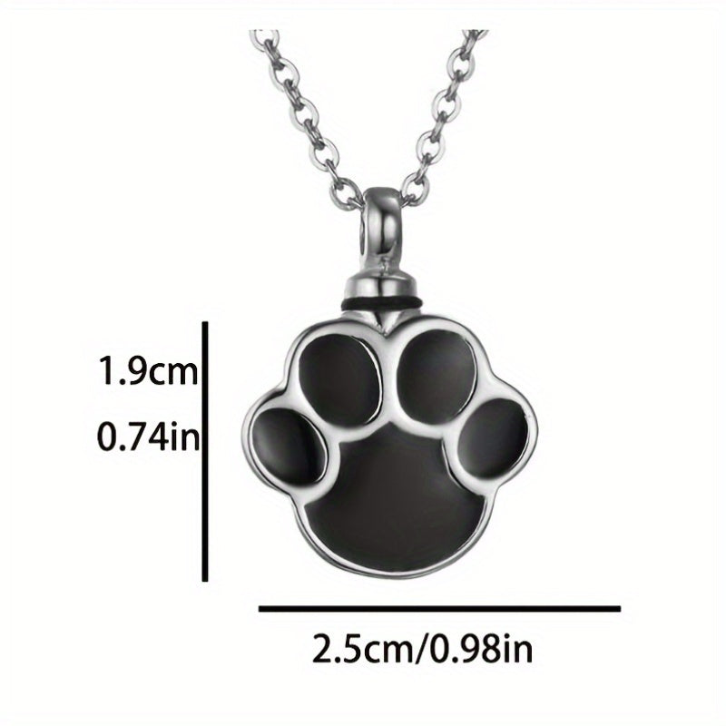 Urn Necklace Case "Paw"