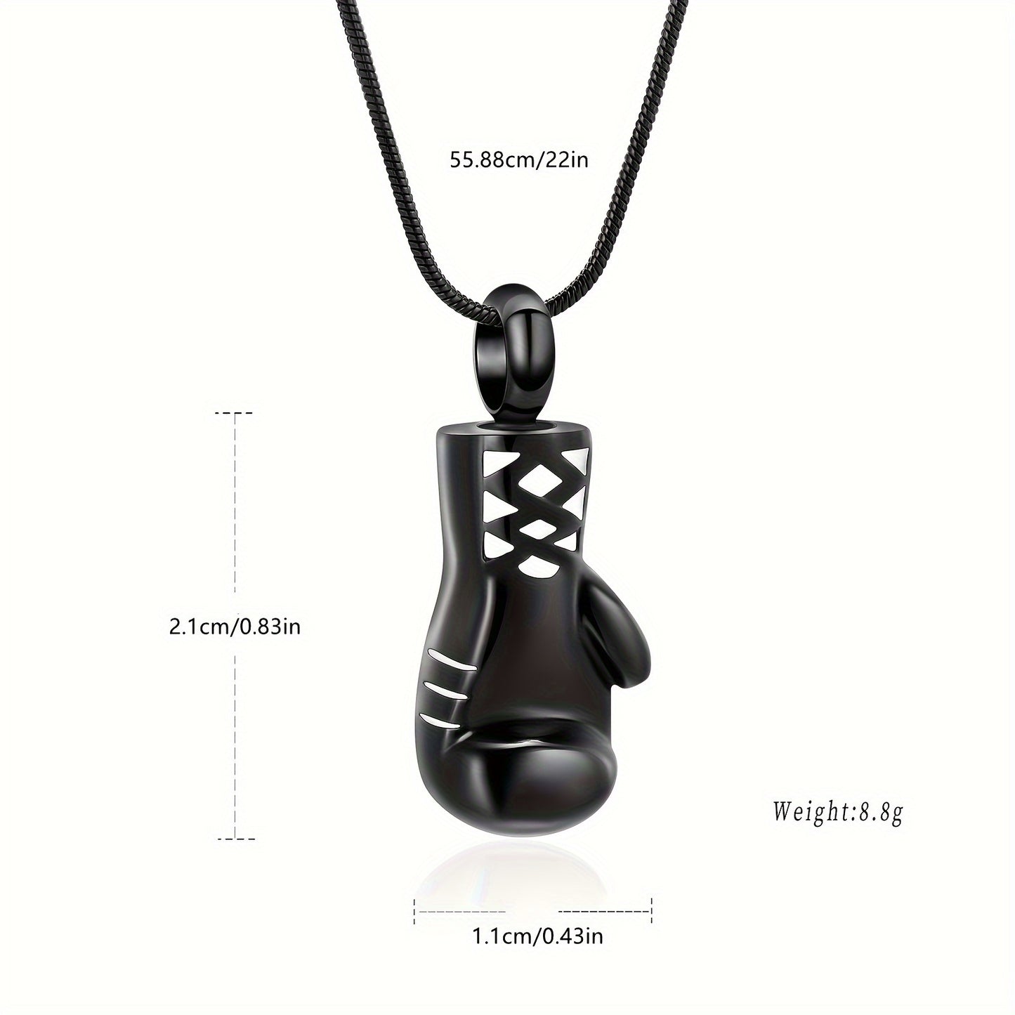 Urn Necklace "Boxing Glove"